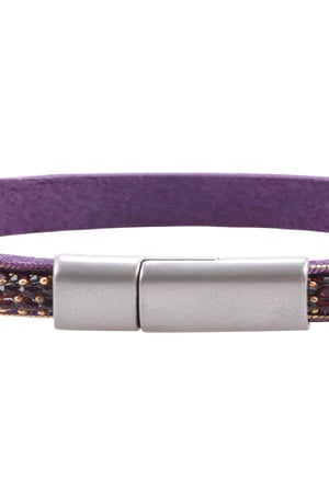 Bracelet Love To Sparkle Violet Flanelle h5 Image2
